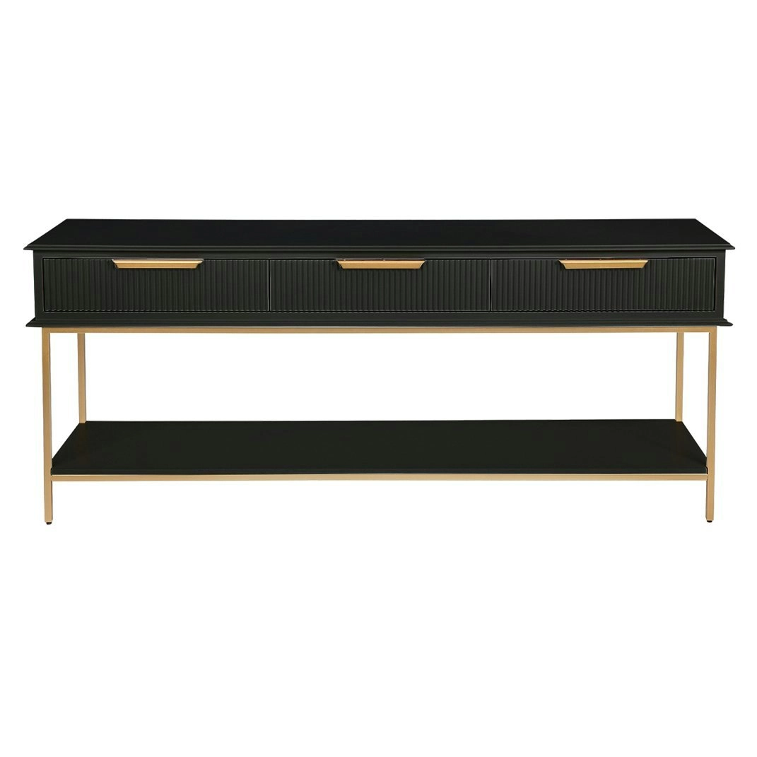 Aimee Console Table - Large Black