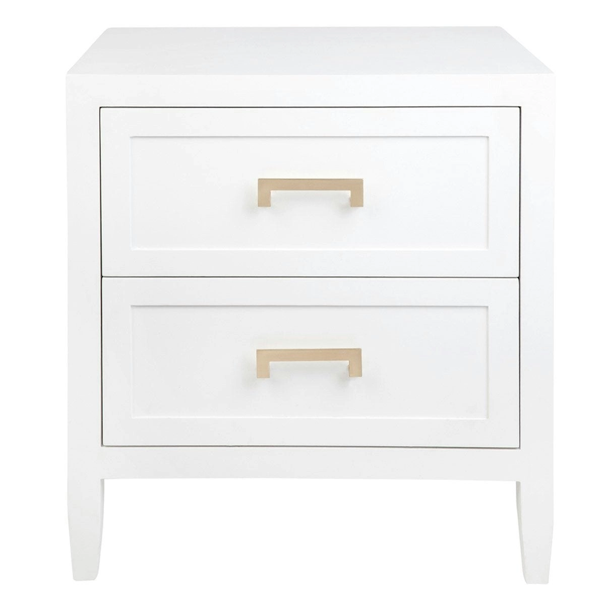 Soloman Bedside Table - Large White