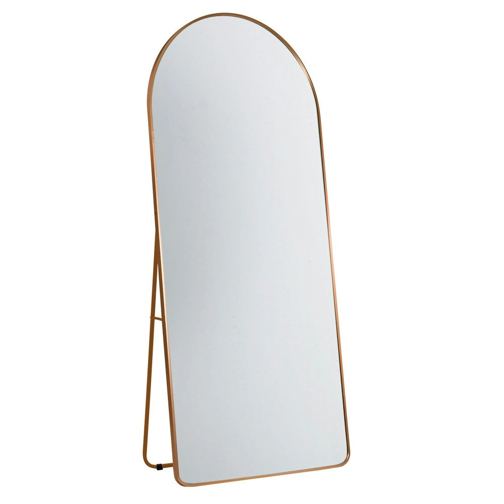 Furb Aluminum Full-Length Mirrors Floor Freestanding Makeup Home Decor Gold