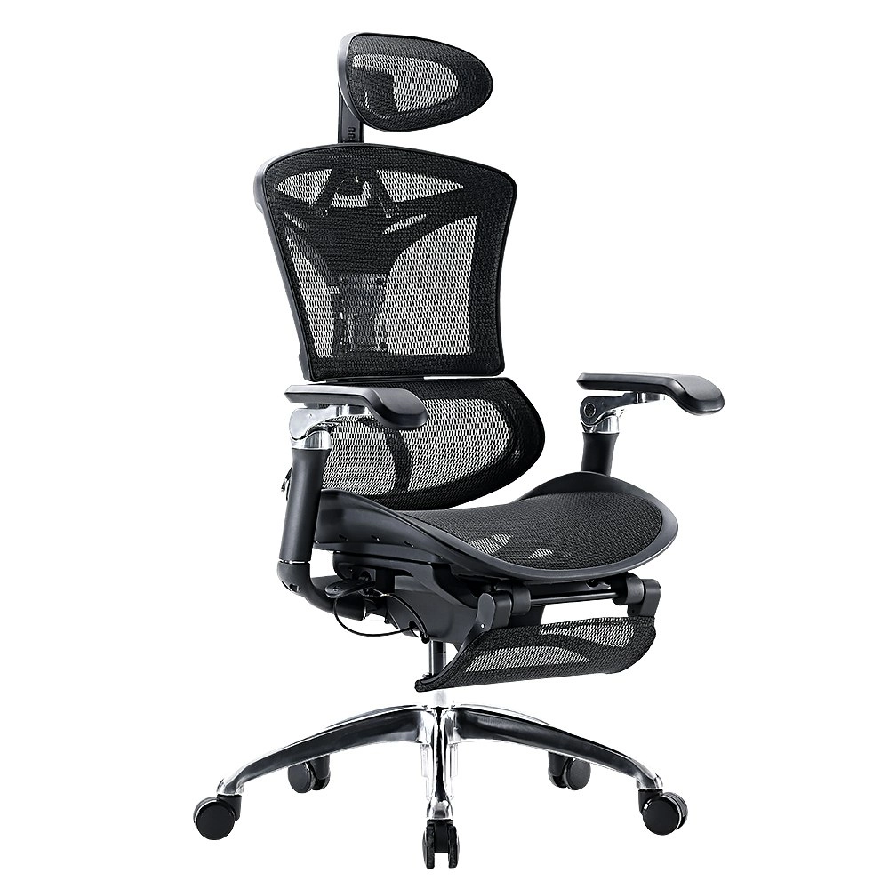 Furb M97 Ergonomic Office Chair Executive Chair Breathable Mesh Black