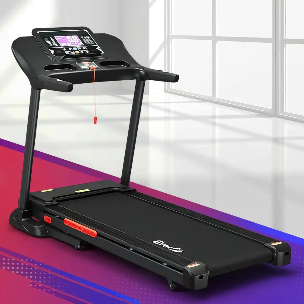 Everfit Treadmill Electric Auto Incline Home Gym Fitness Exercise Machine 520mm