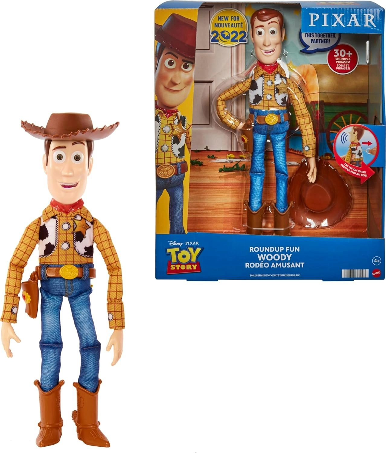 Disney Pixar Toy Story Roundup Fun Woody 30cm