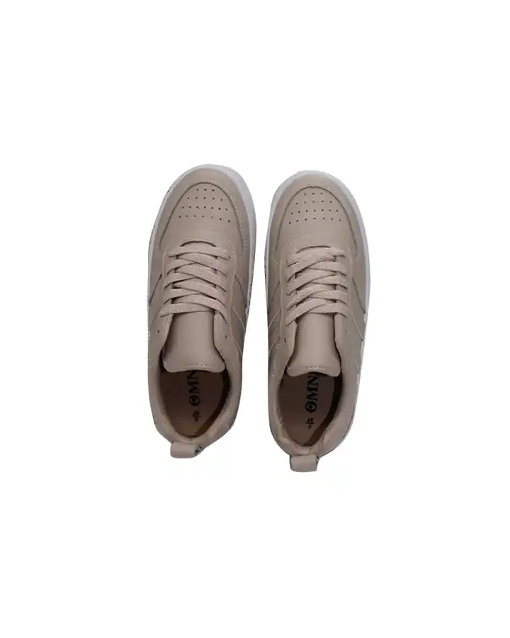 Emmett Leather Trainer Blush