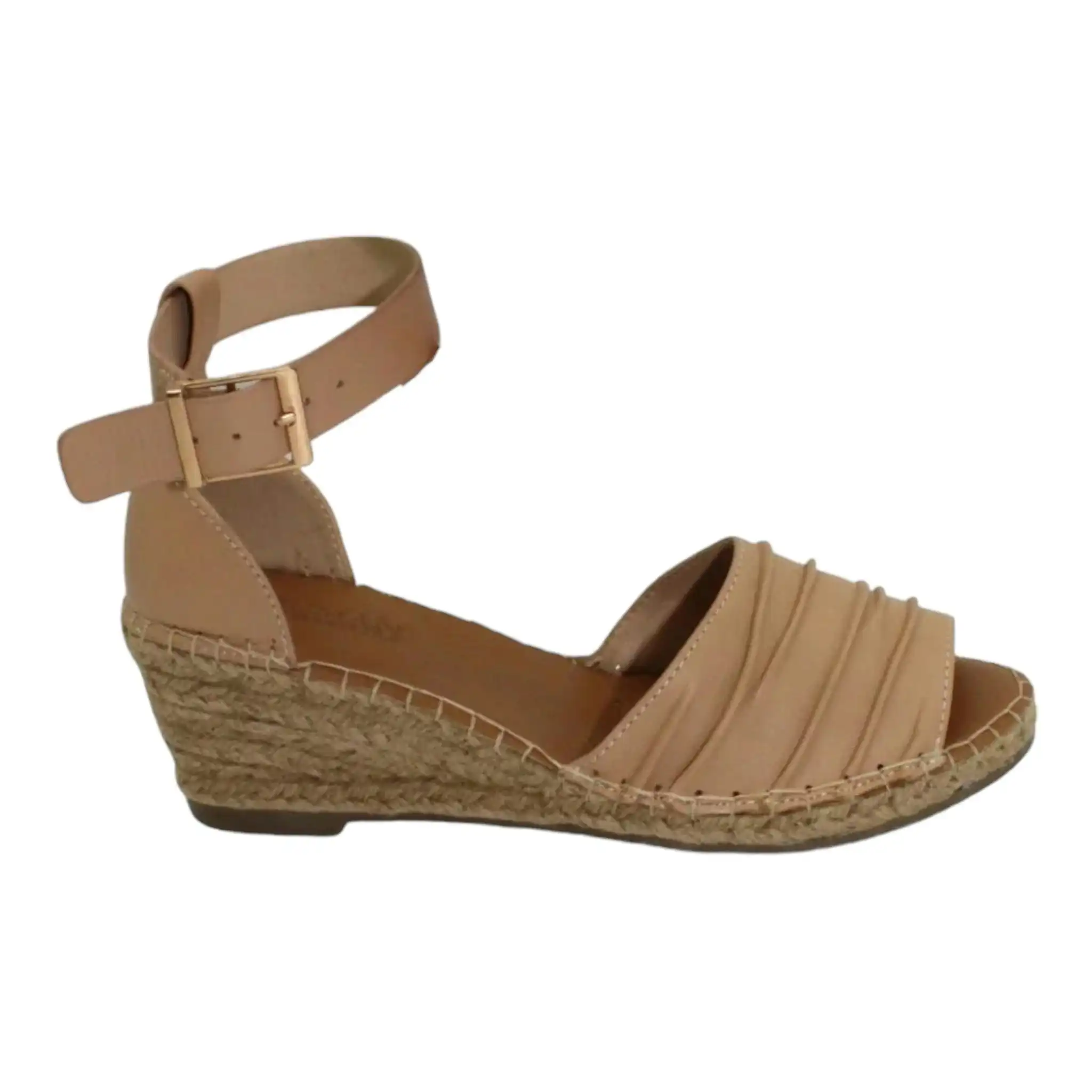 Jenner Leather Espadrille Latte