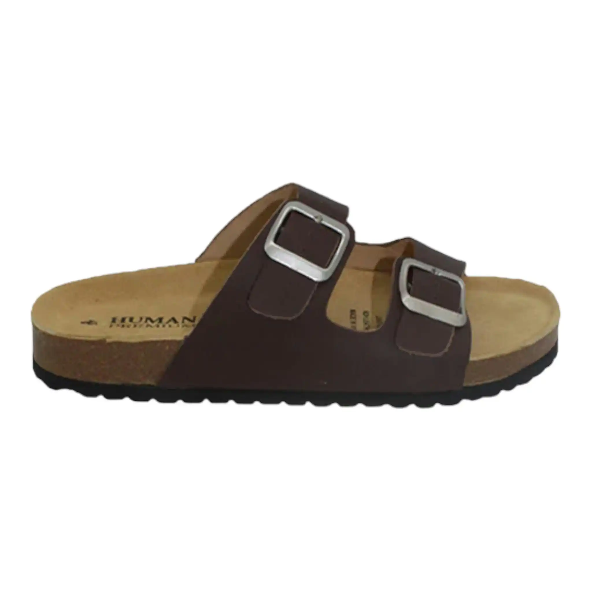 Lynx Leather Sandal Chocolate