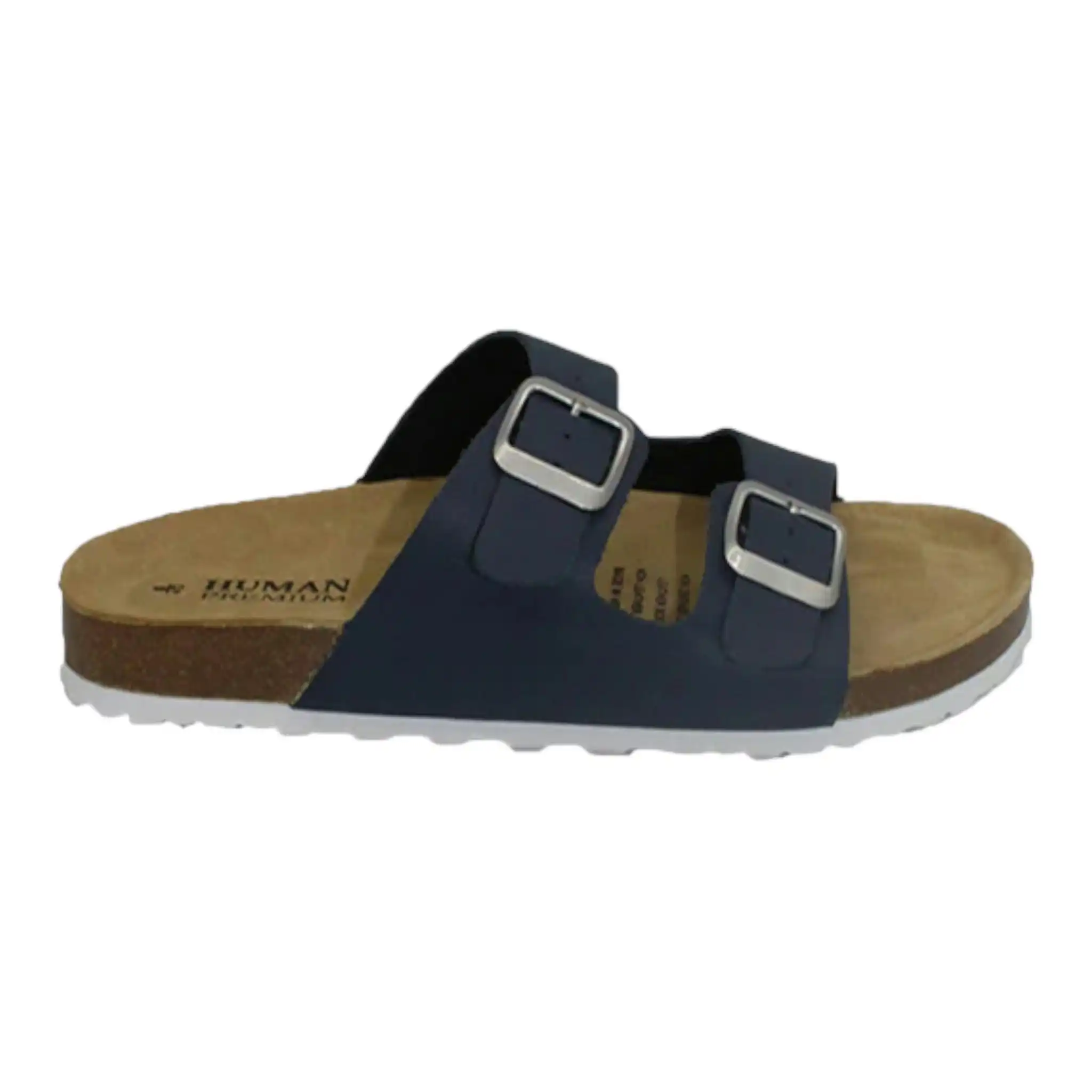 Lynx Leather Sandal Navy