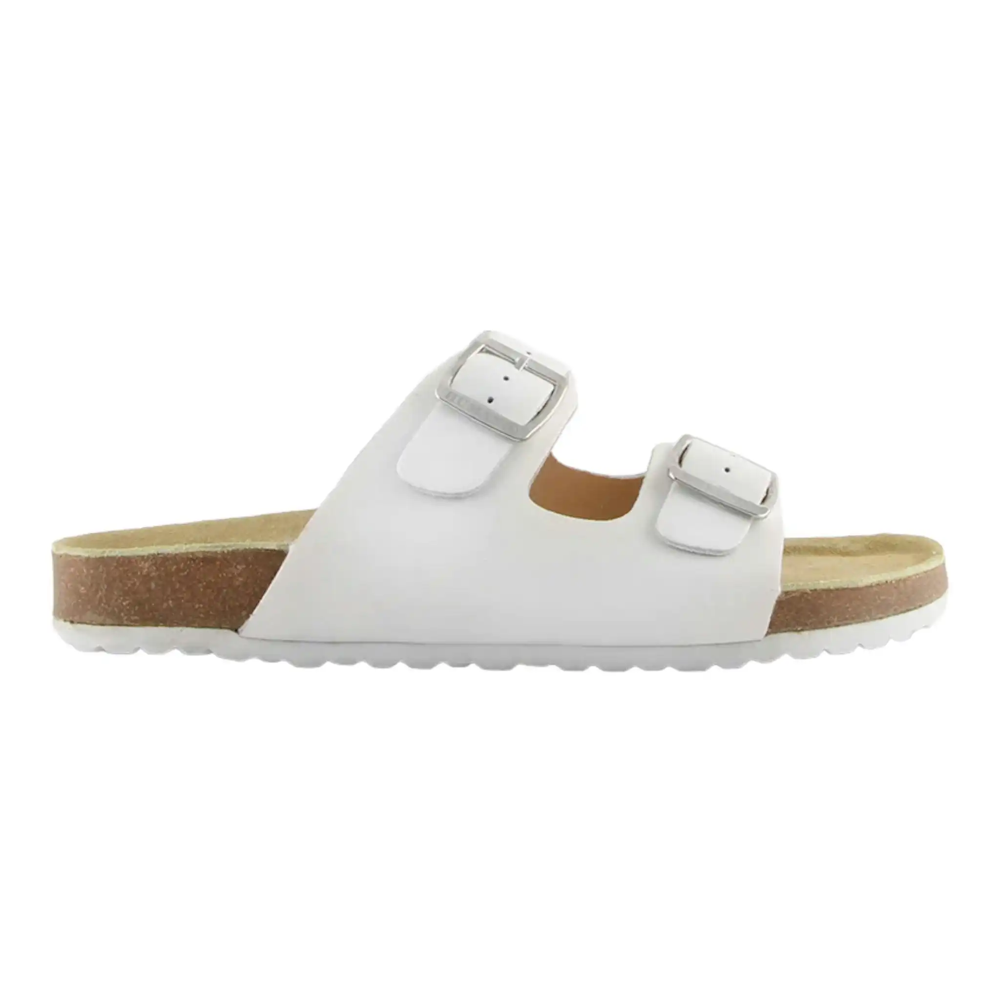 Lynx Leather Sandal White Human Shoes