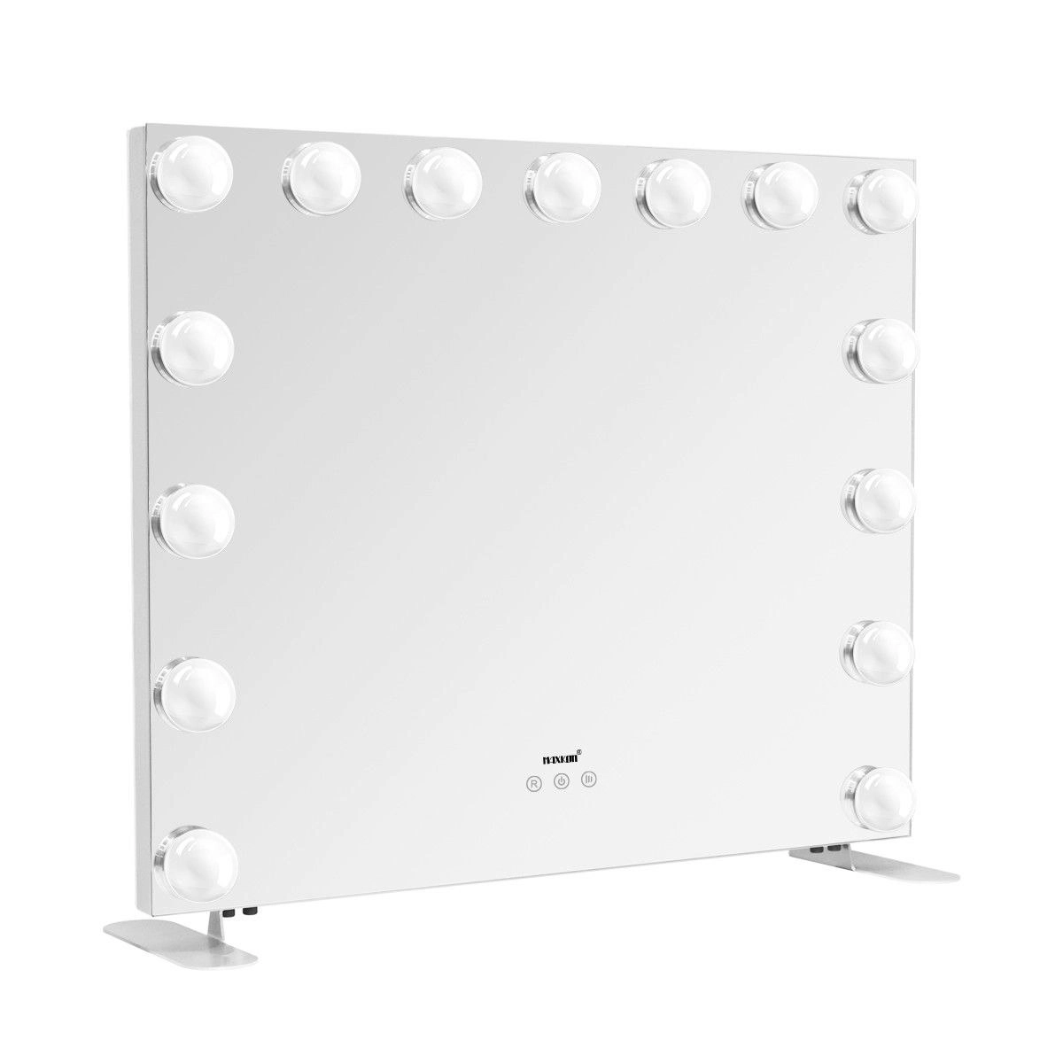 Maxkon Hollywood Style Makeup Mirror 15 LED Lighted Vanity Mirror  Adjustable Brightness