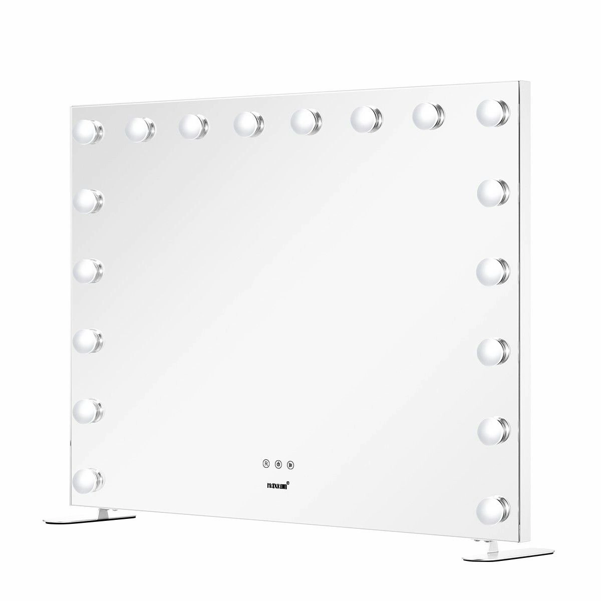 Maxkon Makeup Mirror Hollywood Vanity Mirror  18 LED Lighted Mirror with Adjustable Brightness