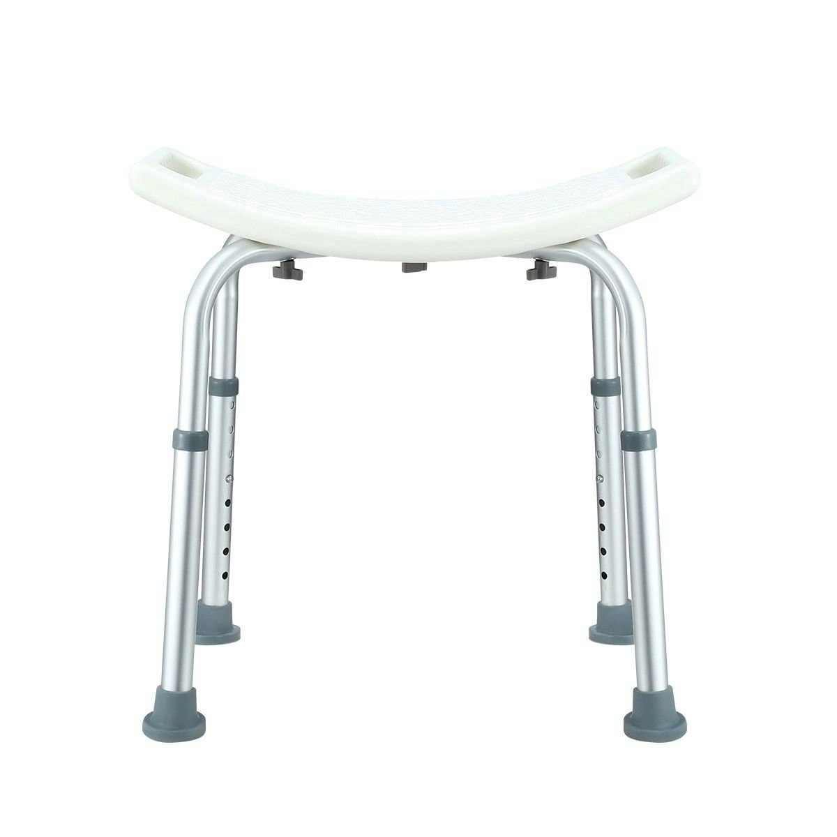 Ausway Adjustable Shower Chair Bath Tub Seat Bench for Elderly Disabled with Handles