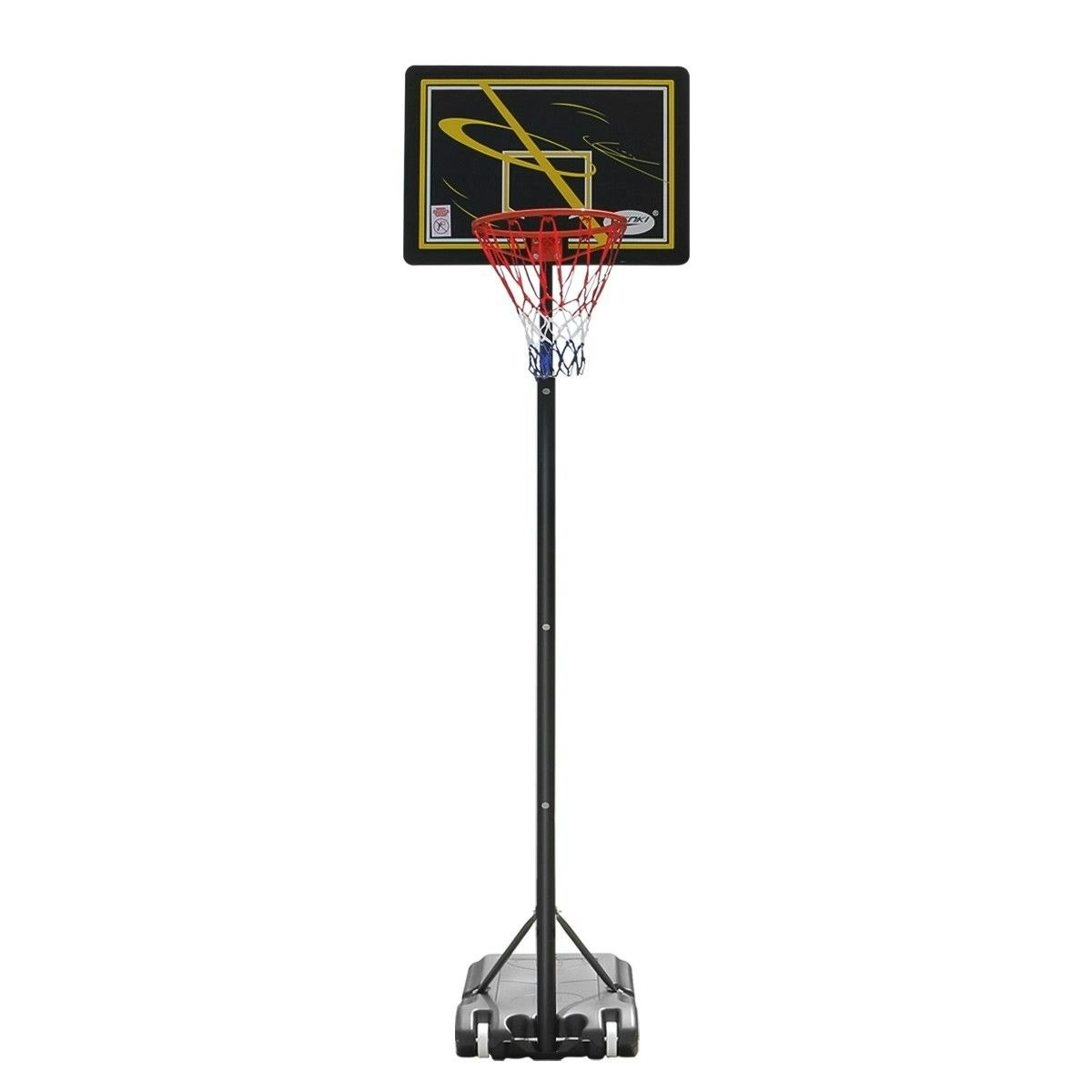 Genki 1.55-2.6m Kids Adult Portable Basketball System Hoop Stand