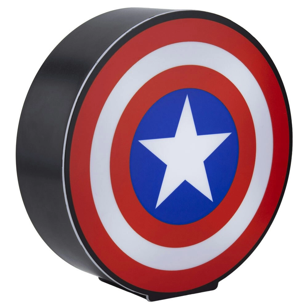 Captain America Shield Marvel 16cm Night Light Home/Room Desk/Tabletop Lamp