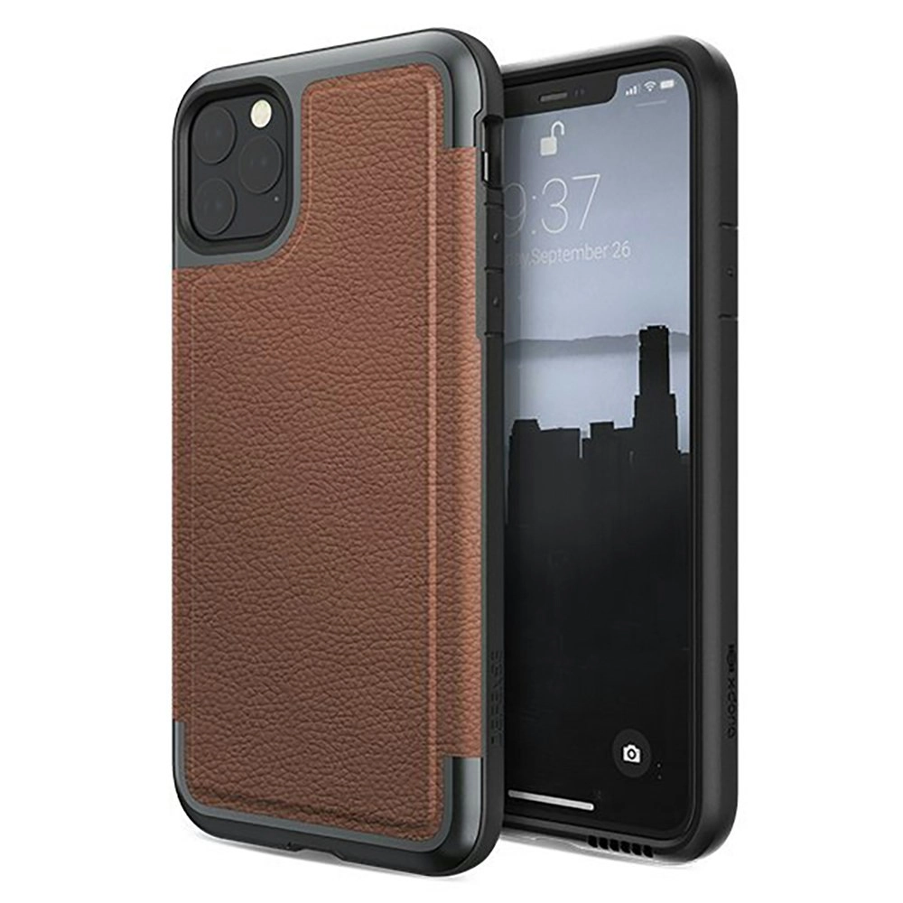 X-Doria Defense Prime Protective Case/Cover For Apple iPhone 11 Pro Max Brown