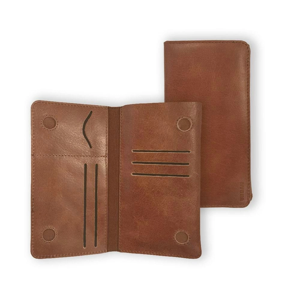 Urban All-in-1 Universal Wallet Case w/ Card Slots For 4.7in Mobile Phones Tan