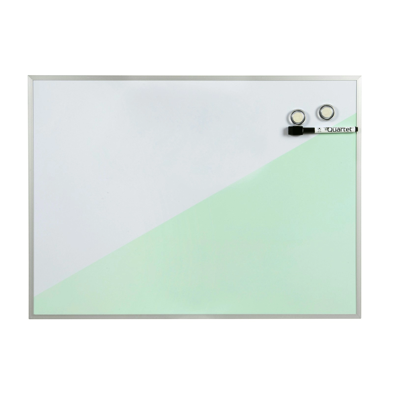 Quartet Geo Magnetic Board 59x43cm Dry-Erase Whiteboard w/ Marker/Magnets Teal