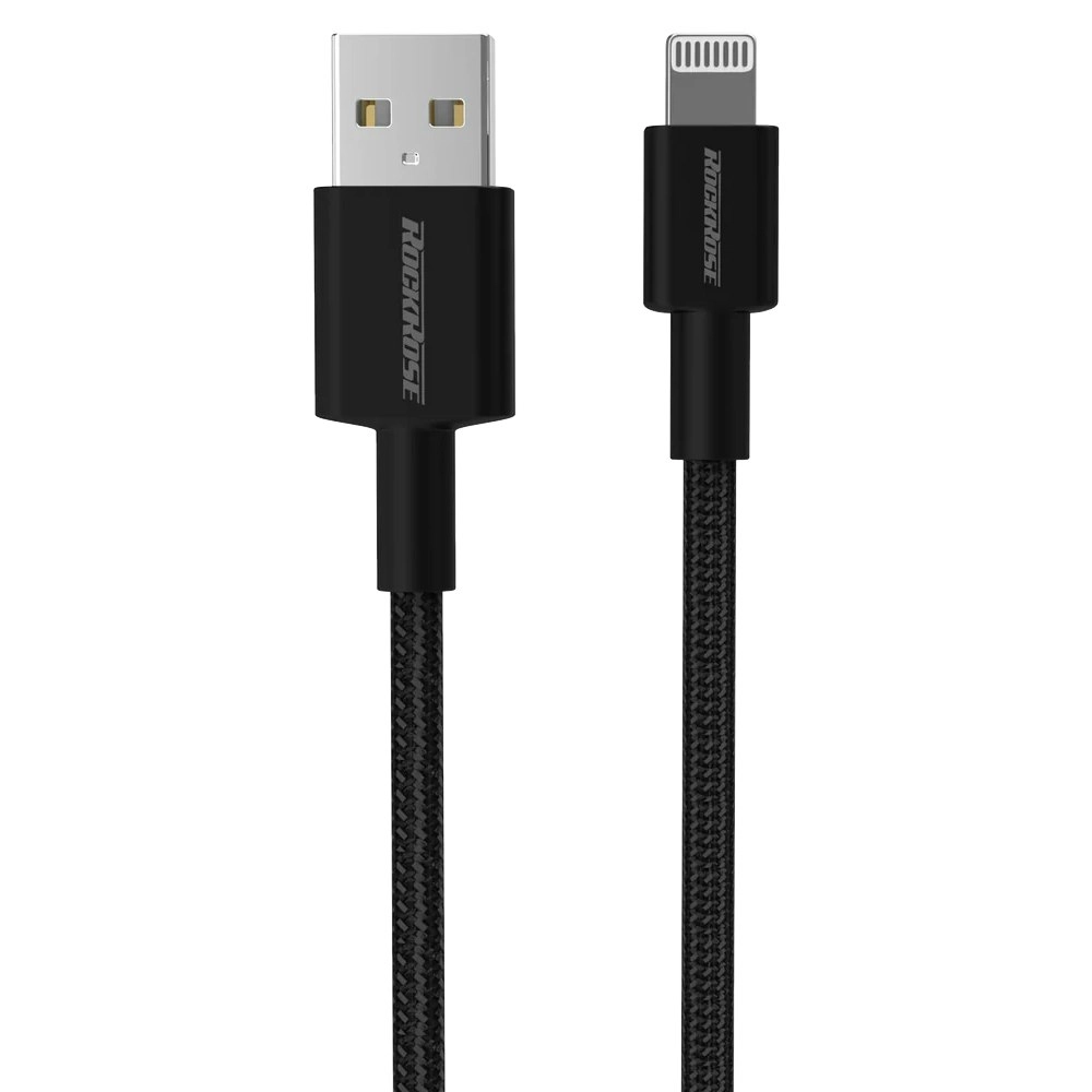 RockRose Liberty AL 1m Charge USB-A to Lightning MFI-Certified Cable For Apple