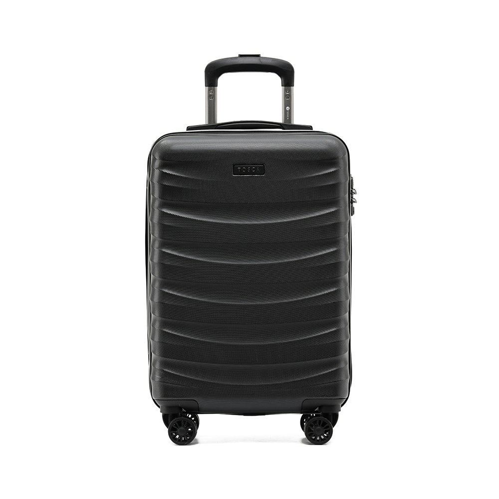 Tosca Interstellar 40L/21" Onboard Carry-On Trolley Case Luggage Suitcase Black