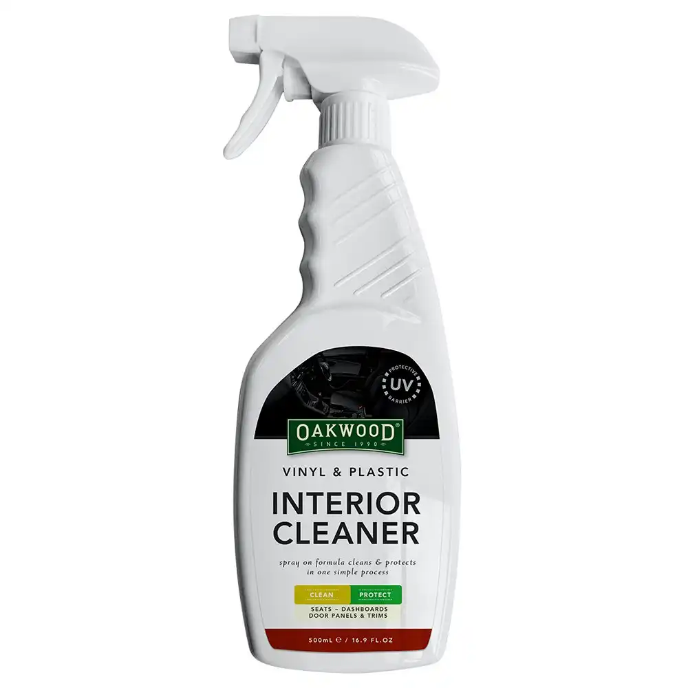 Oakwood Automotive Vinyl/Plastic 500ml Cleaner Spray Solution For Car Interior