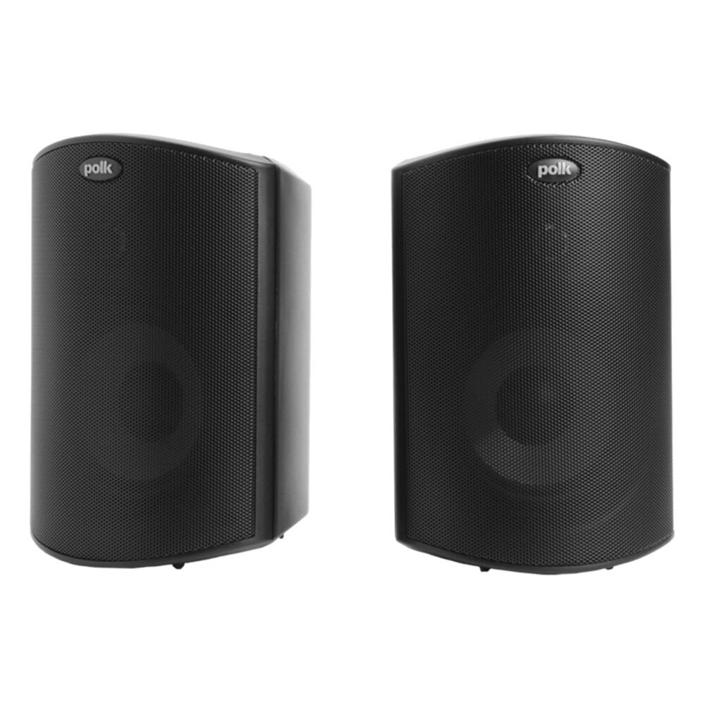 Polk Audio Atrium 4 Wall/Outdoor Speakers w/ 4.5" Drivers/3/4" Tweeters Black