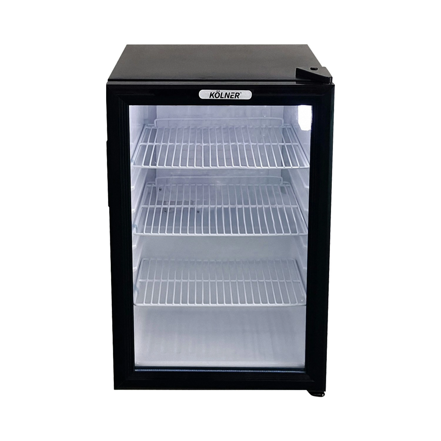 Kolner 70L Mini Bar Fridge Glass Door Beverage Cooler Drinks Refrigerator