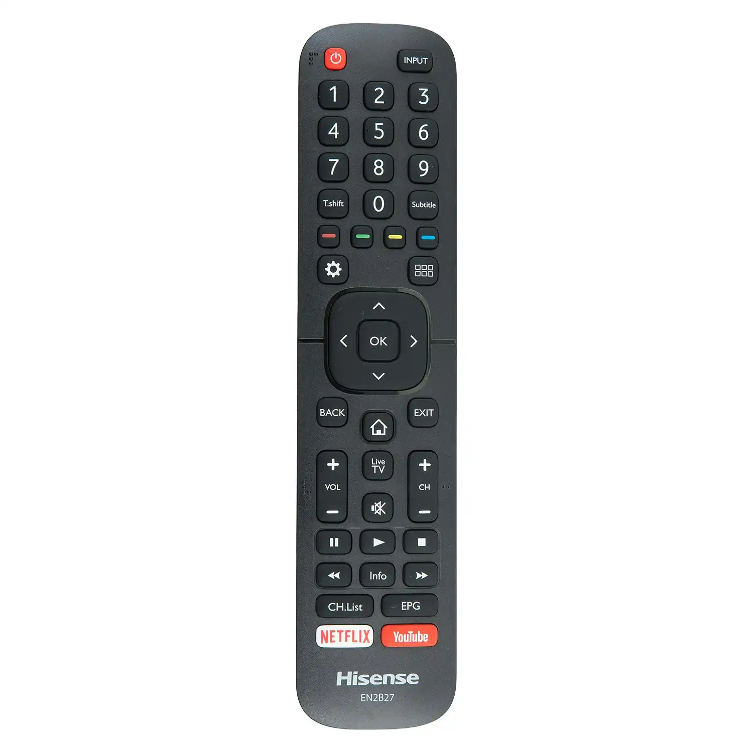 Genuine Hisense TV Remote Control T178581 EN2B27