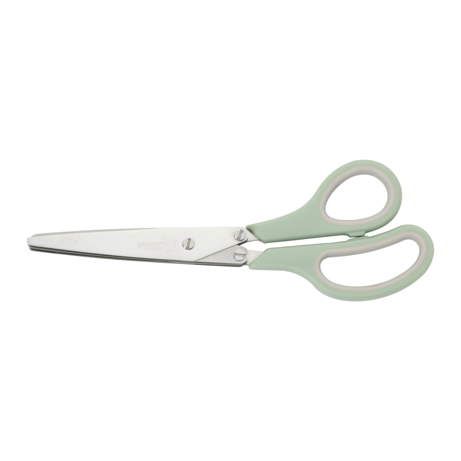 Gourmet Kitchen Modern Multiple Blade Scissors Sage 21.1x7.5x1.7cm