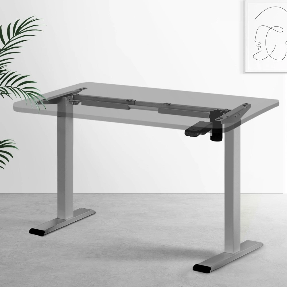 Artiss Standing Desk Frame Only Motorised Grey