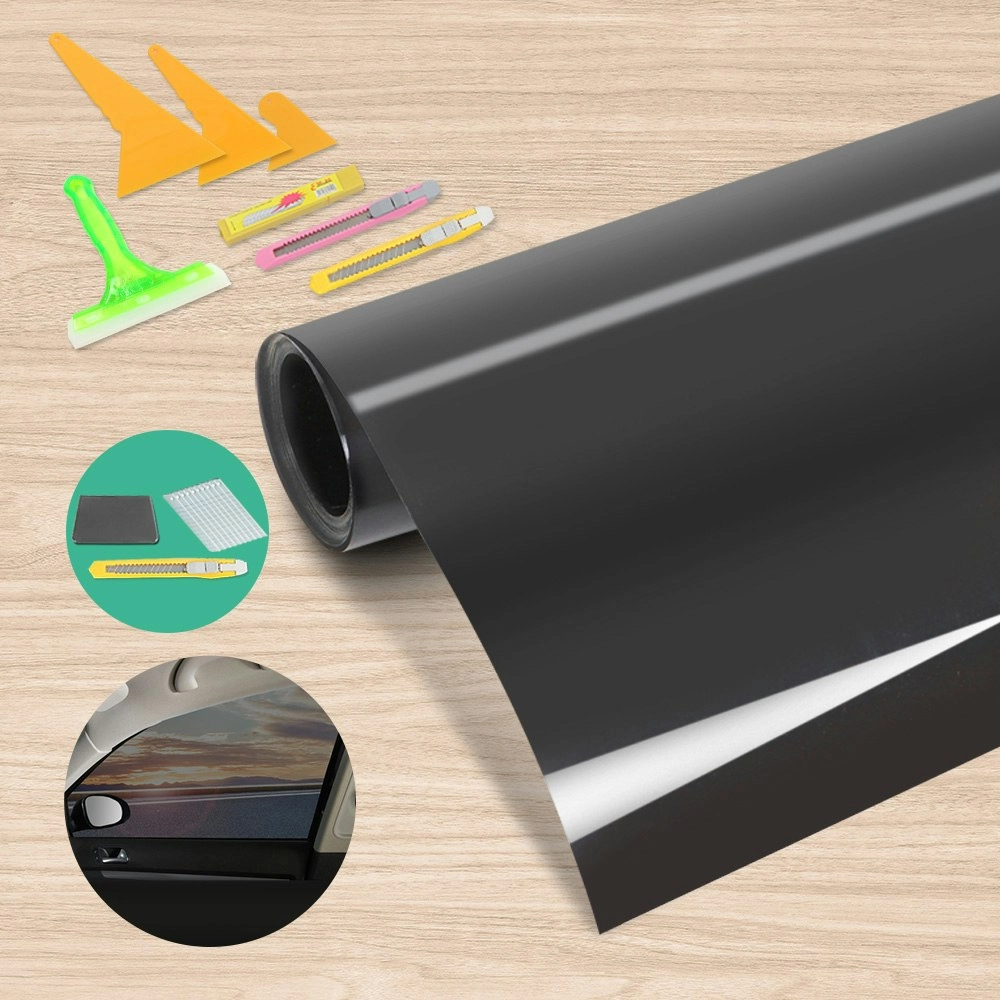 Giantz Window Tint Film Black Roll 35% VLT Home 152cm X 30m Tinting Tools Kit