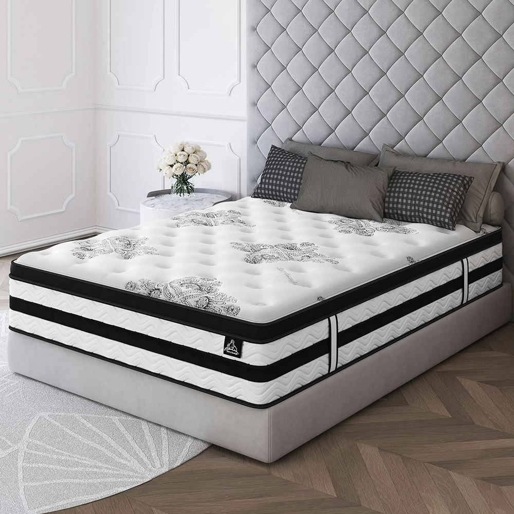 Starry Eucalypt Mattress Euro Top 34cm Queen