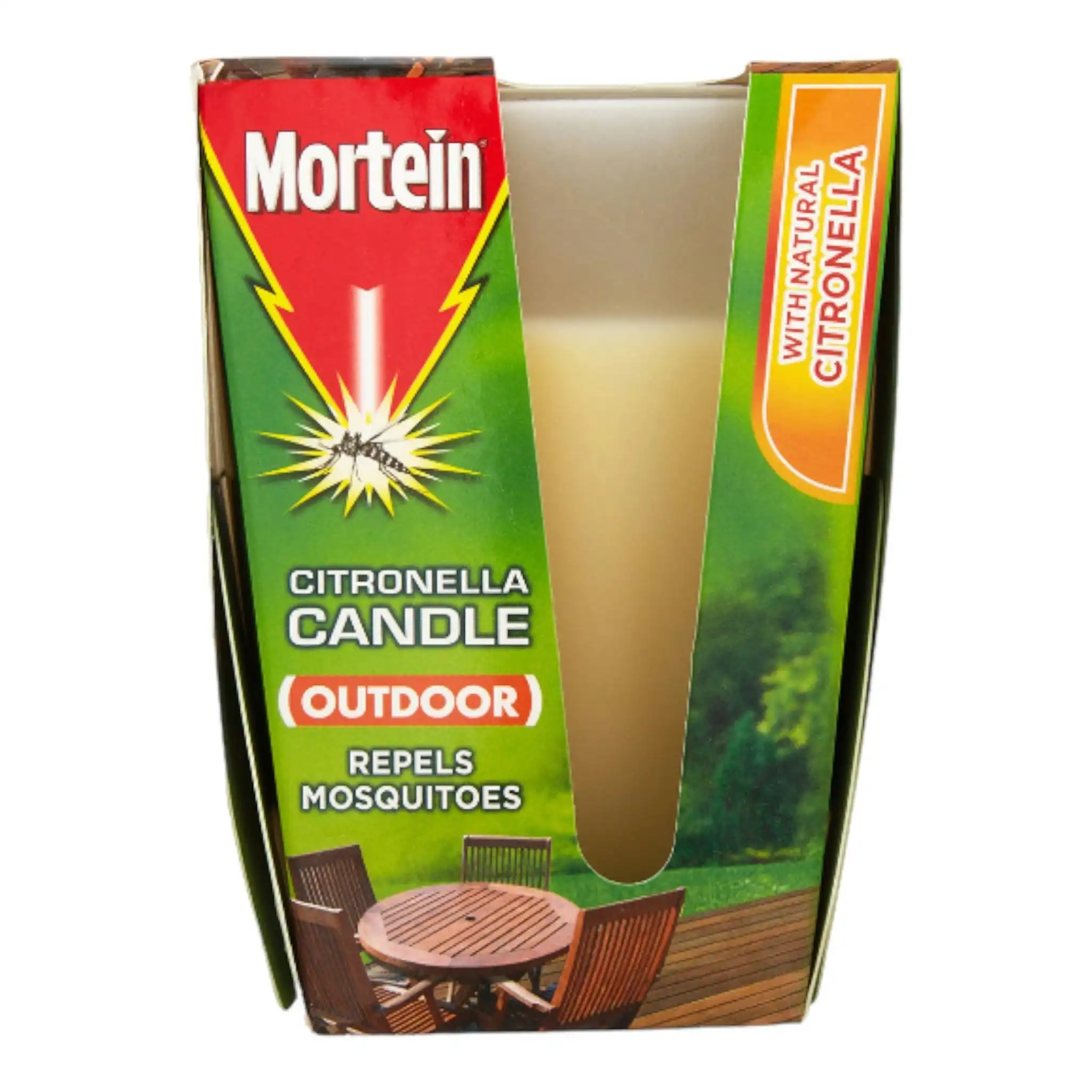 Mortein Outdoor Citronella Mosquito Repellent Candle 425g