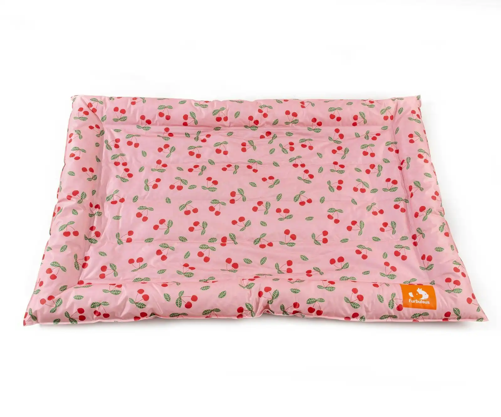 Furbulous Pet Cooling Bed Dog or Cat Non-Toxic Cooling Mat for Summer Rectangular 64cm x 76cm - Pink