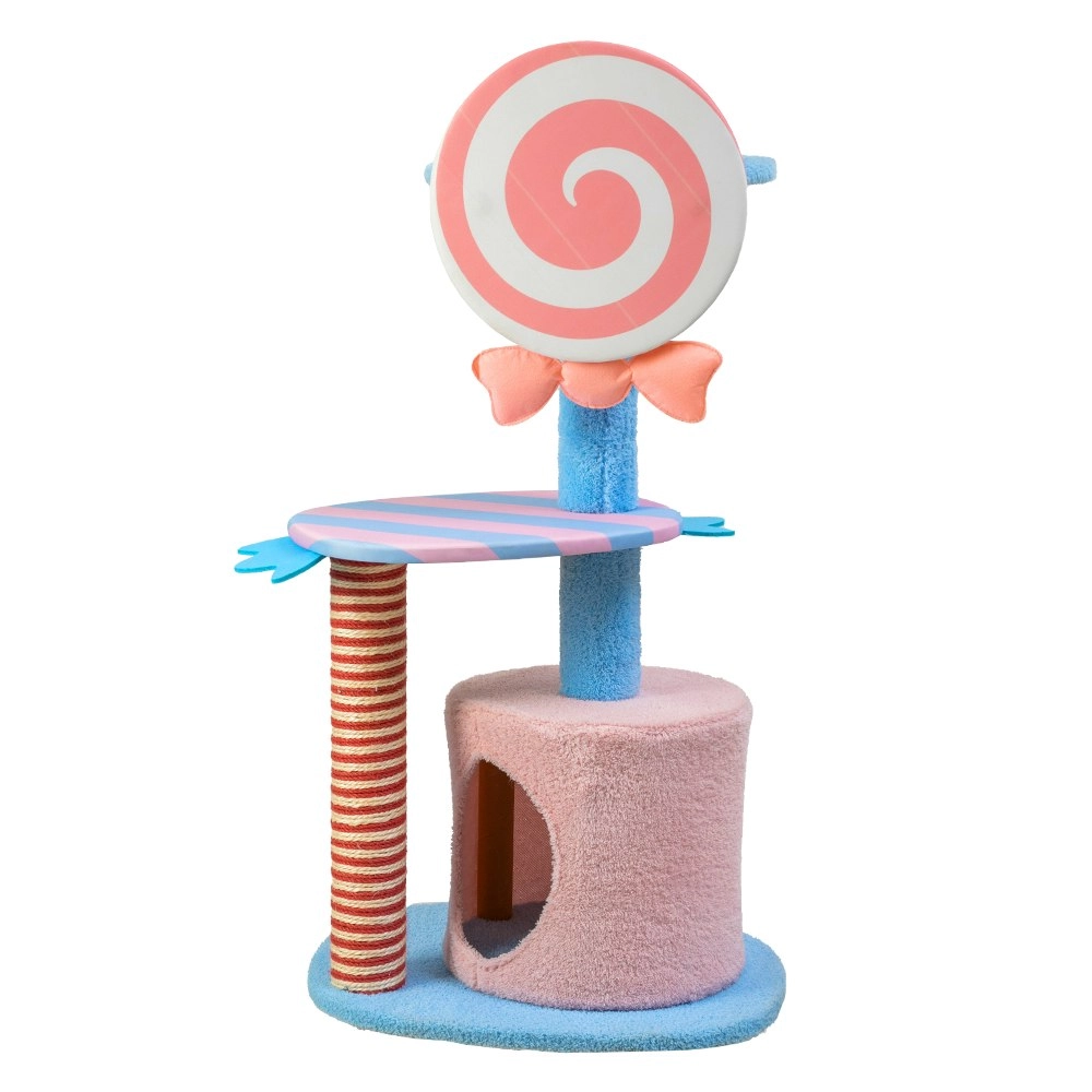 Furbulous 96cm Lollipop Style Cat Tree Tower & Scratching Post