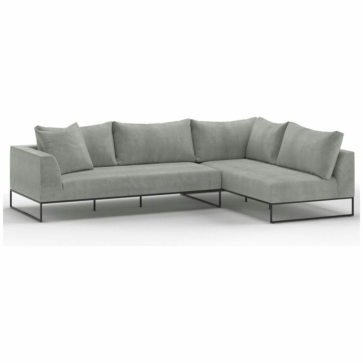 Kalona Vaeroy Modular Four Seater Left Facing Sofa Cloud