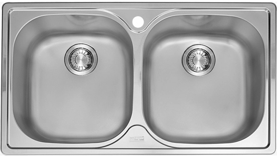 Franke Aurora Double Bowl Sink Stainless Steel