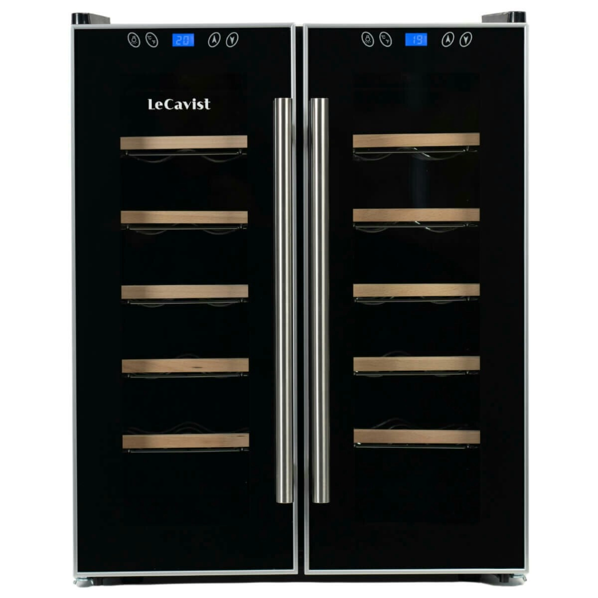 Lecavist 24 Bottle Dual Zone Wine Fridge