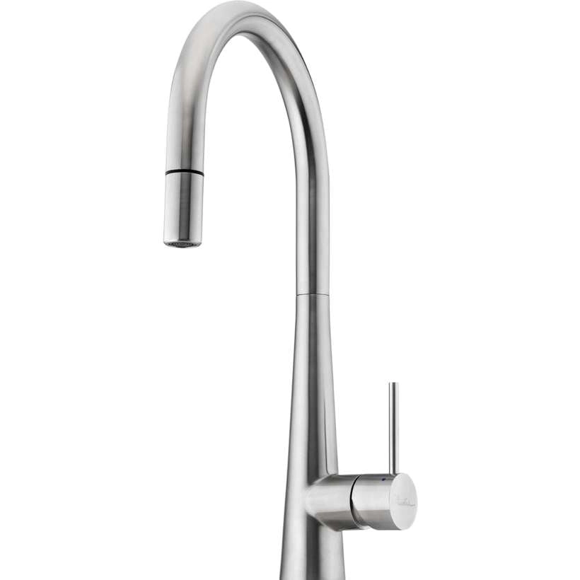 Oliveri Essente Goose Neck Pull Out Mixer Tap SS2525