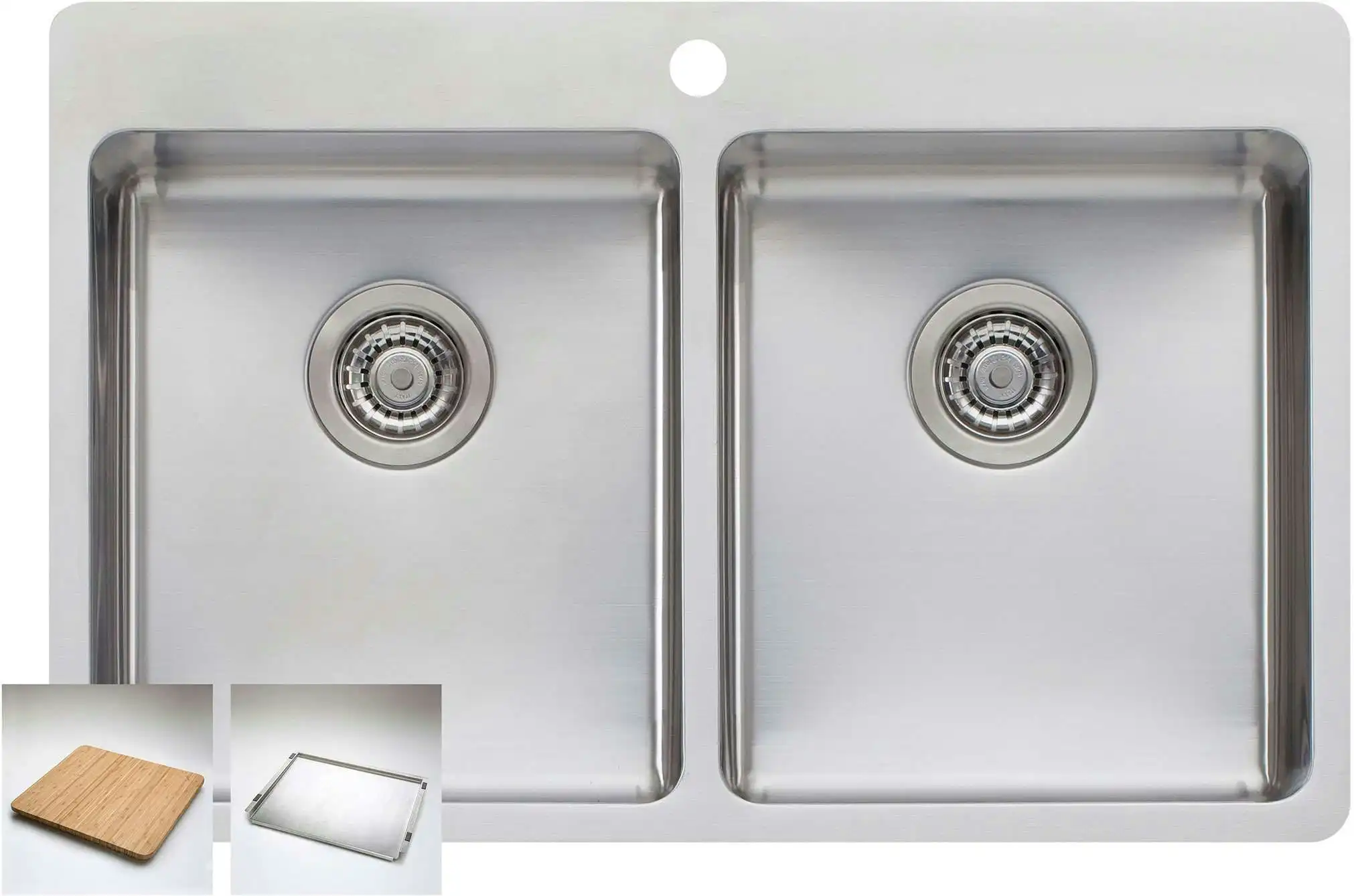 Oliveri Sonetto Double Bowl Inset Sink SN1064