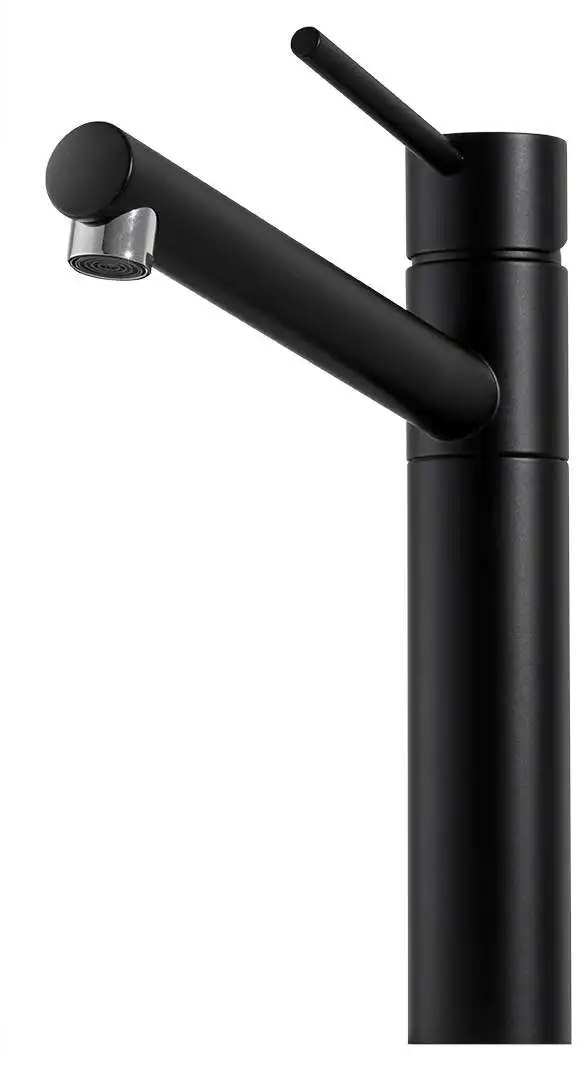 Oliveri Pepe Swivel Matte Black Mixer Tap PT2010C-BLACK