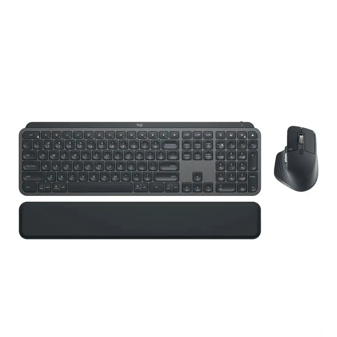 Logitech MX Keys S Bluetooth Keyboard and Mouse Combo - Graphite