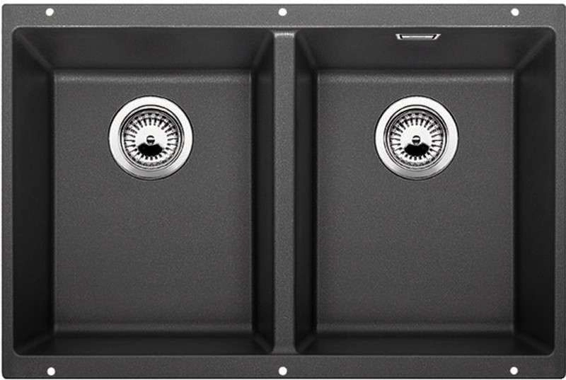 Blanco Anthracite Double Bowl Undermount Granite Sink SUB350350UK5 526855