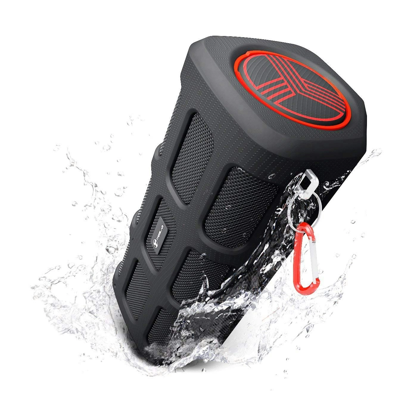 TREBLAB FX100 - Extreme Bluetooth Speaker - Loud, Rugged for Outdoors, Shockproof, Water Resistant IPX4, Built-in 7000mAh Power Bank