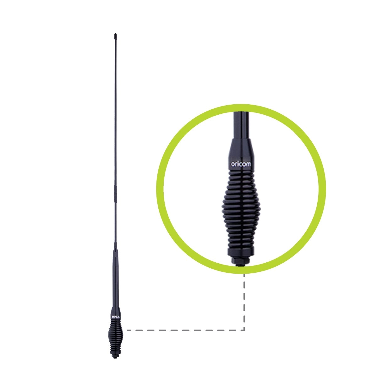 Oricom ANU230 6.5dBi UHF CB Antenna