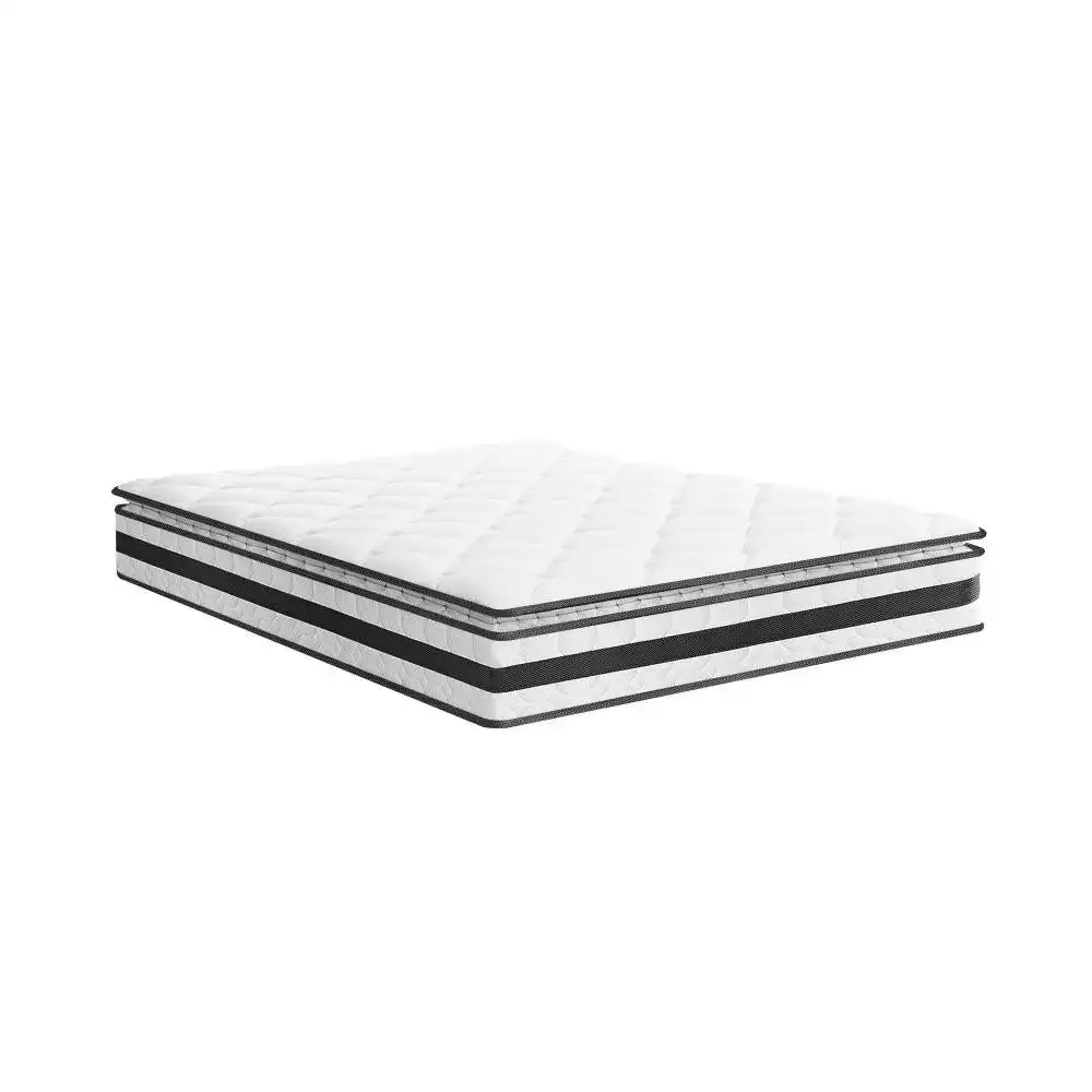 Reyes Mattress Pillow Top Cool Gel Foam Bonnell Spring 21cm