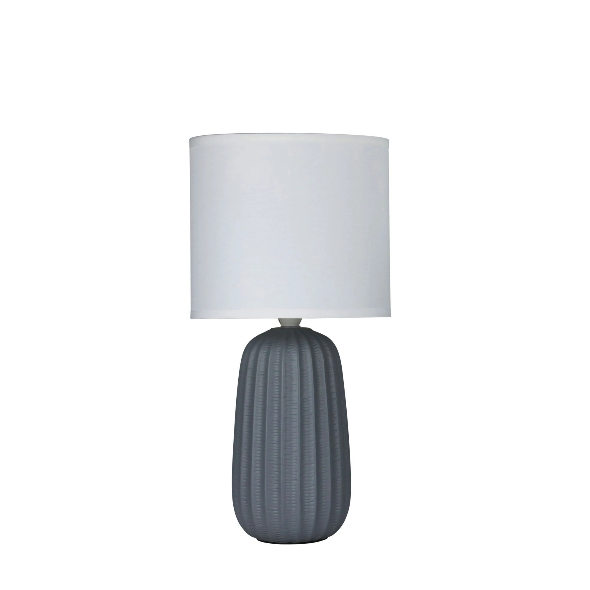 BENJY.20 Grey Ceramic Table Lamp