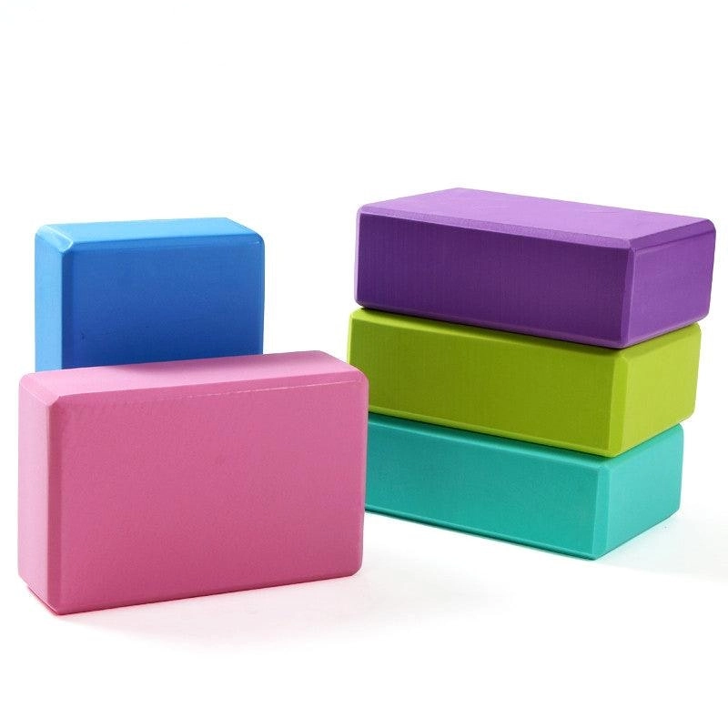 2Pcs Yoga Block Brick Foaming Home Exercise Practice Fitness Gym Sport Tool Au