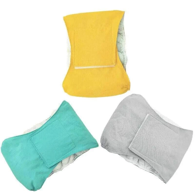 L Male Dog Puppy Nappy Diaper Belly Wrap Band Sanitary Pants  Underpants