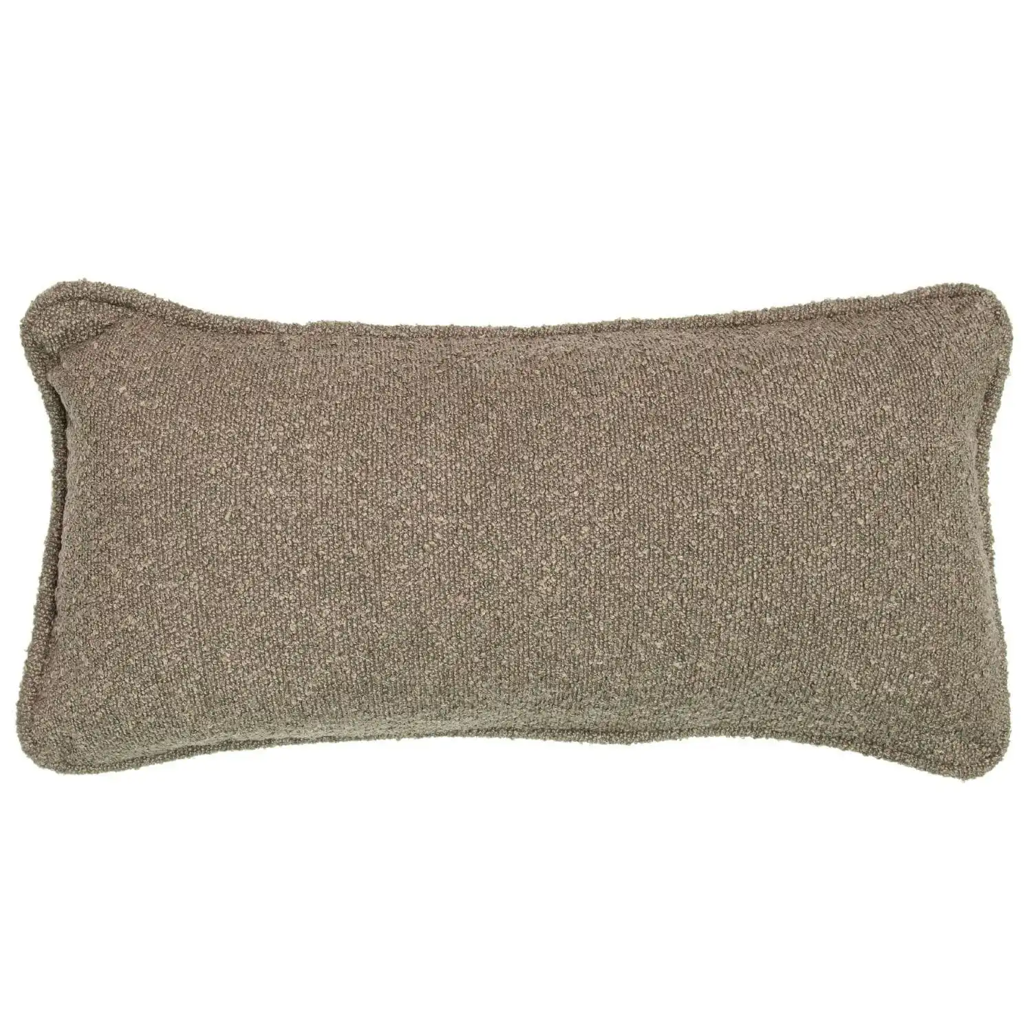 Boucle Breakfast Cushion - Chocolate