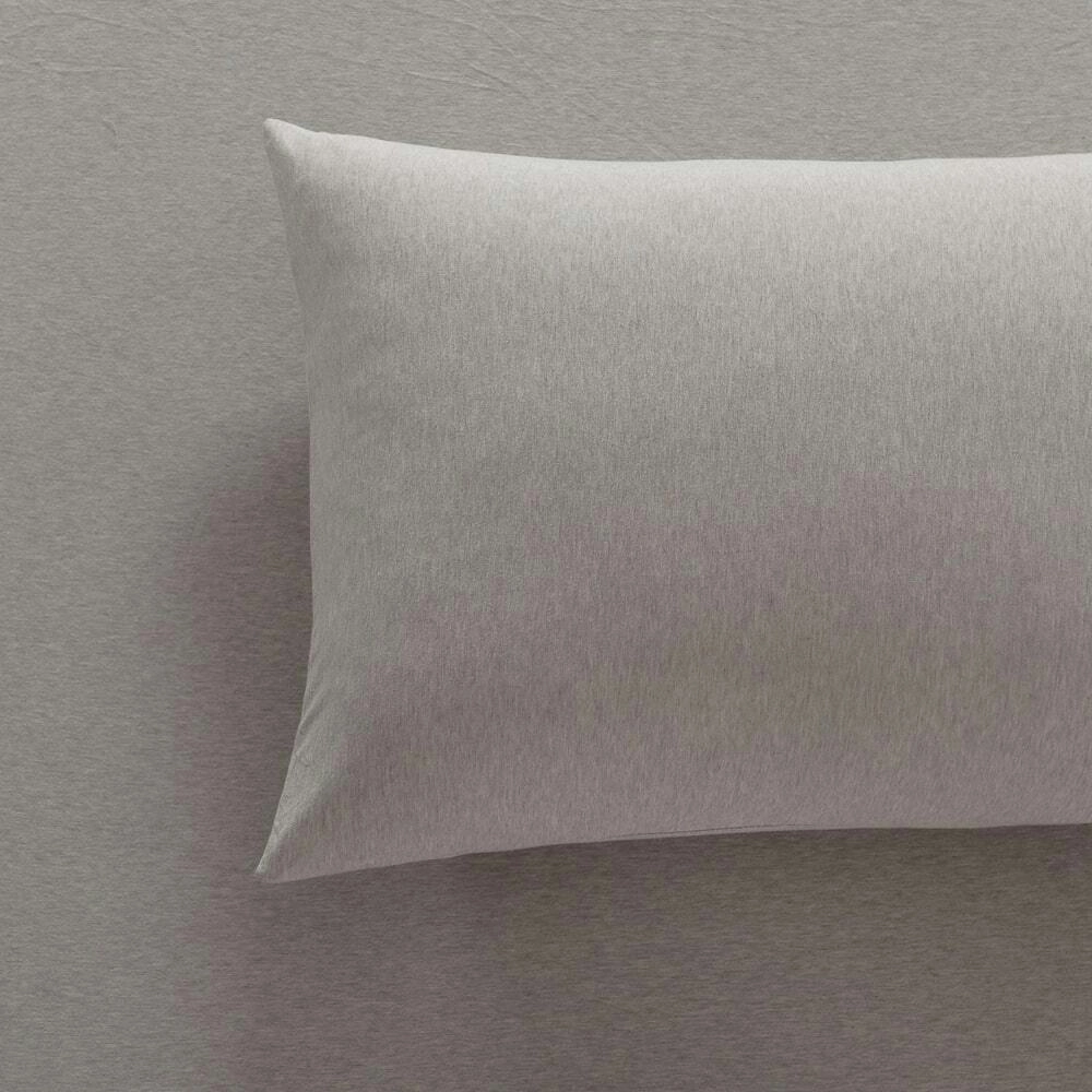 Jersey Pillowcase Standard Pair Linen