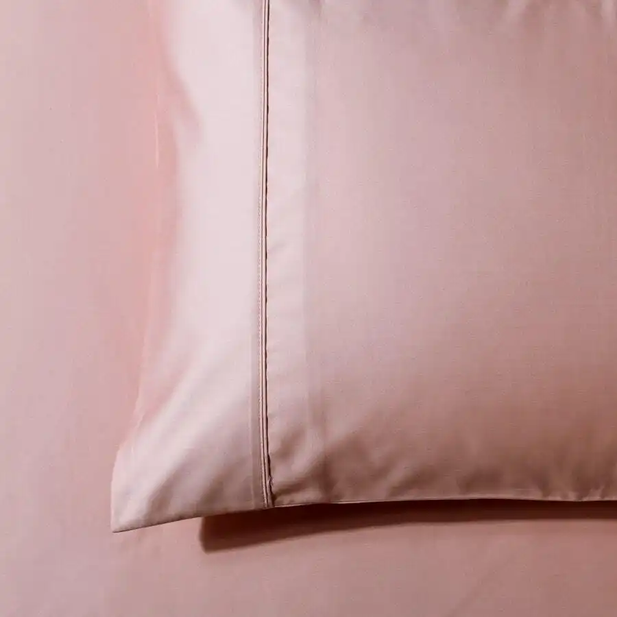 Soho 1000 Thread Count King Size Pillowcase Blush