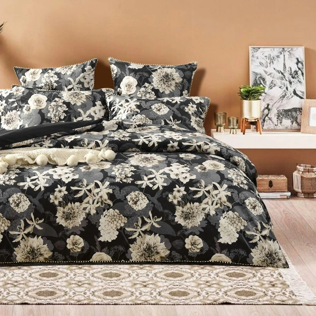 Maize Velvet Quilt Cover Set